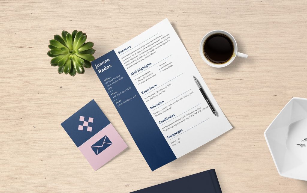 Upload CV